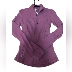 purple/pink LULULEMON define nulu jacket